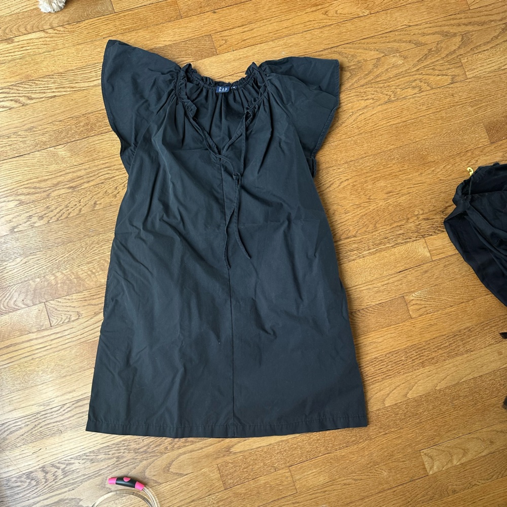 Gap Black XS cotton dress tunic style brand new
